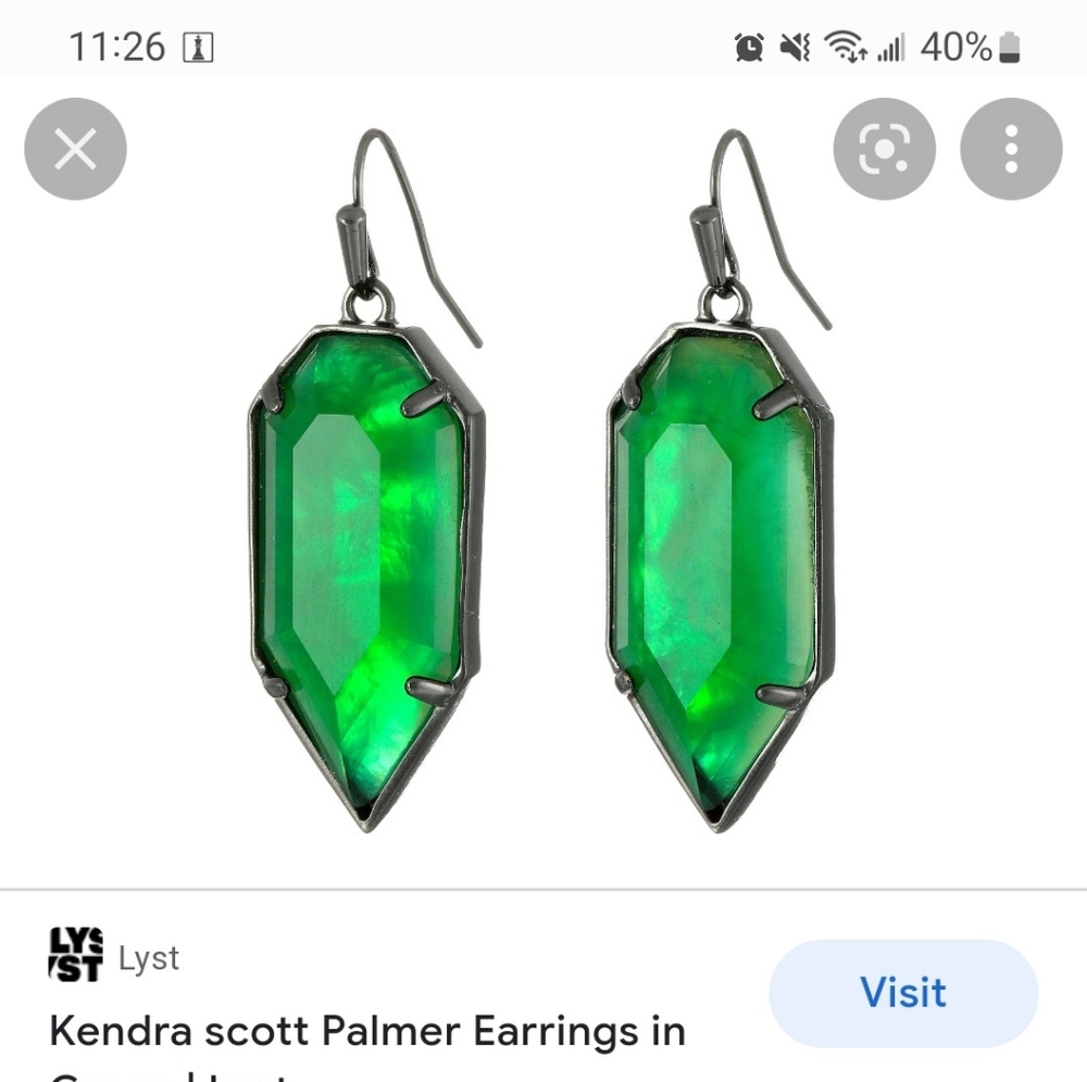 Kendra Scott Emerald Palmers